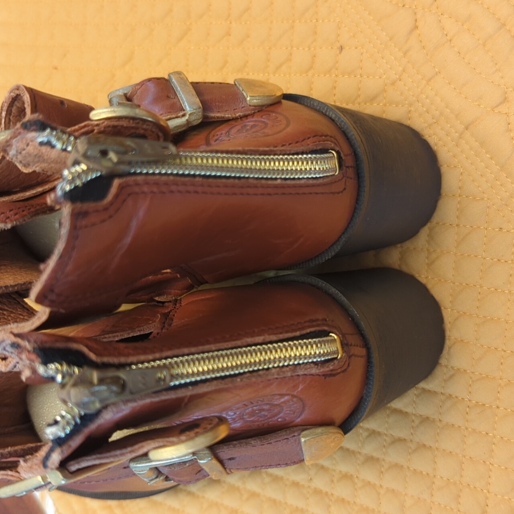 Leather Booties - image 3